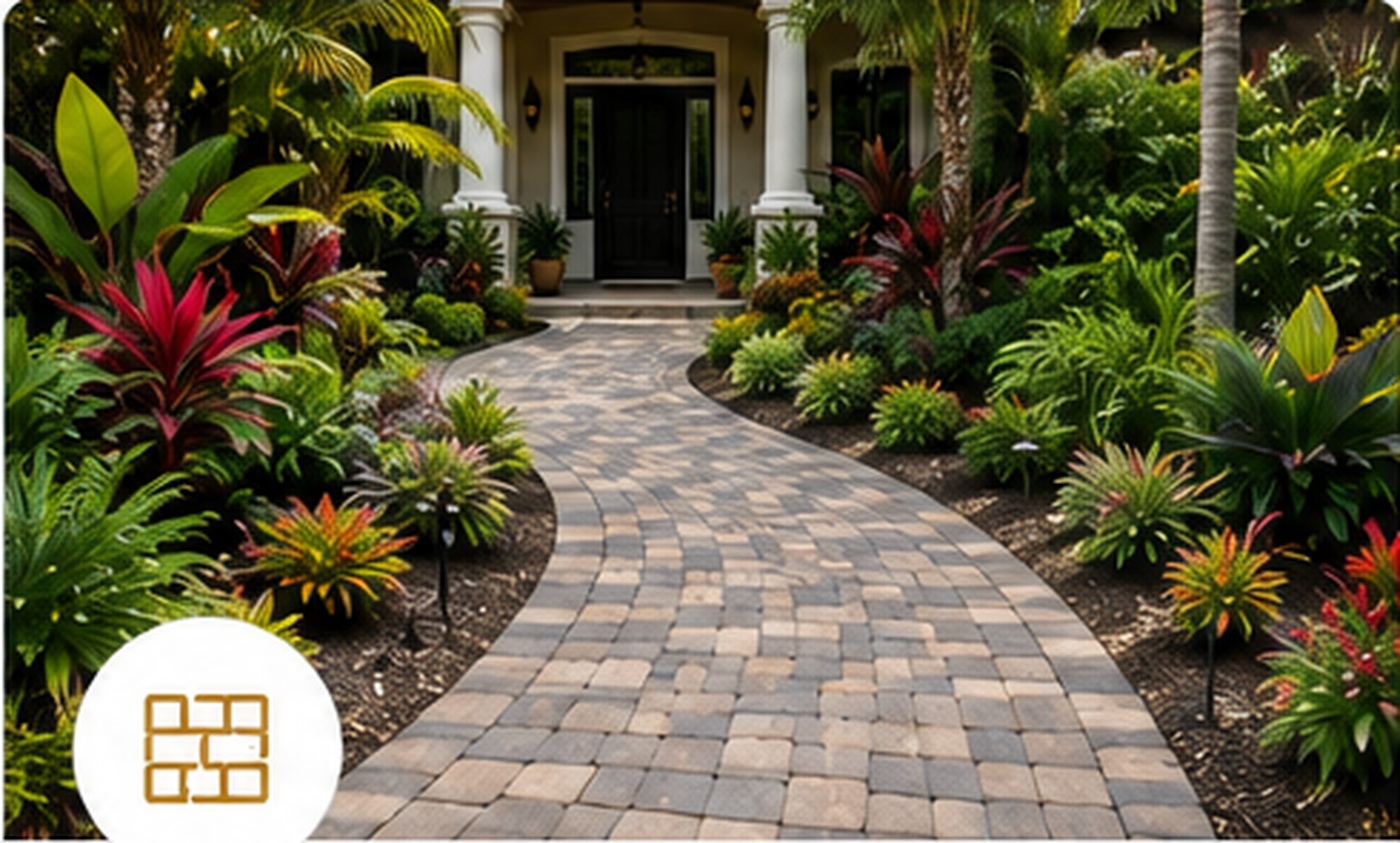 Paver walkway