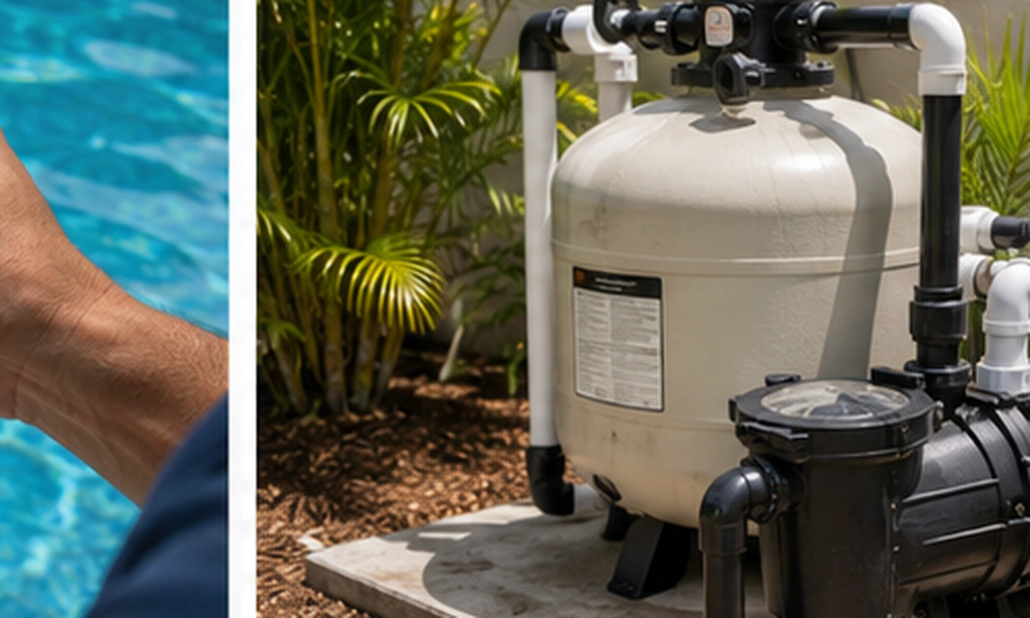 Pool filtration equipment